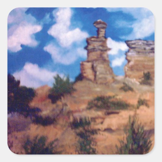 Arizona Landscape Sticker (Voorkant)