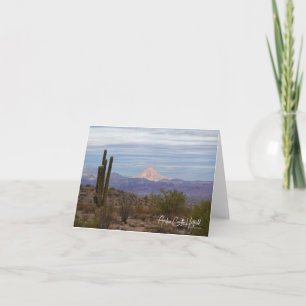 Arizona Landschap Notitiekaartje