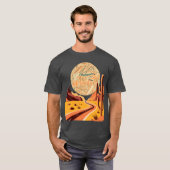 Arizona Landschap Word Art Oversized T-shirt (Voorkant volledig)