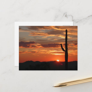 Arizona landschap zonsondergang briefkaart