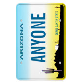 Arizona Licentie Bord (gepersonaliseerd) Magneet (Verticaal)