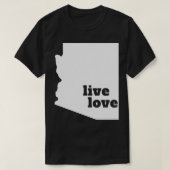 Arizona Live Liefde Arizona T-shirt (Design voorkant)