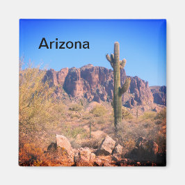 Arizona Lone Cactus Magneet