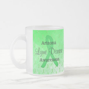 Arizona Lyme-ziekte bewustzijn koffiekop Matglas Koffiemok
