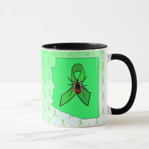 Arizona Lyme-ziekte bewustzijn koffiekop Mok