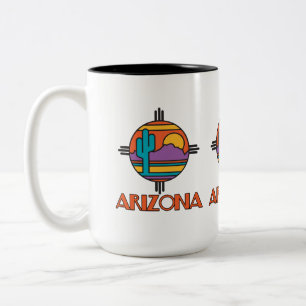 Arizona Mandella Tweekleurige Koffiemok