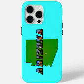 Arizona Map en Afbeelding Text Case-Mate iPhone Case (Achterkant)