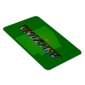 Arizona Map en Afbeelding Text Magneet (Rechterzijde)