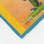 Arizona Map Fleece Deken (Hoek)