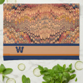 Arizona Marbled (Monogram gastenhanddoek) Theedoek (Gevouwen)