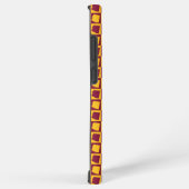 Arizona Maroon and Gold Checkerboard Pattern Samsung Galaxy Hoesje (Rechterkant)