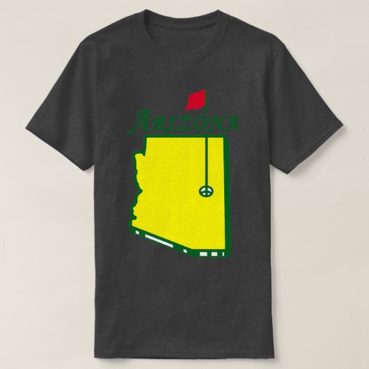 Arizona Masters Golf T-shirt (Design voorkant)