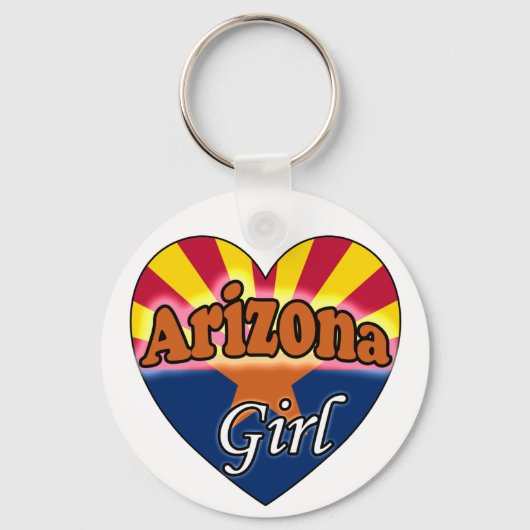 Arizona Meisje Sleutelhanger (Voorkant)