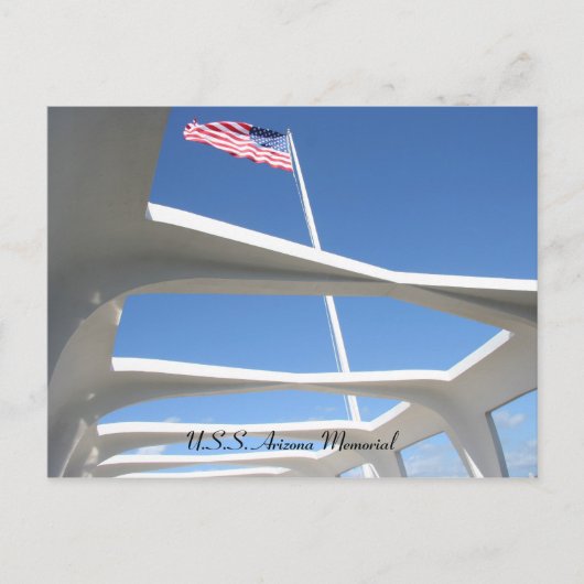 Arizona Memorial Briefkaart (Voorkant)