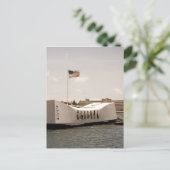 Arizona Memorial Pearl Harbour Briefkaart (Staand voorkant)