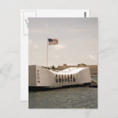 Arizona Memorial Pearl Harbour Briefkaart (Voorkant / Achterkant)