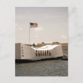 Arizona Memorial Pearl Harbour Briefkaart (Voorkant)