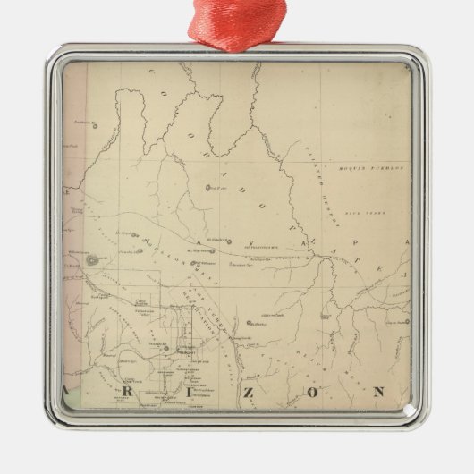 Arizona Metalen Ornament (Voorkant)