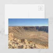 Arizona Meteor Crater Briefkaart (Voorkant / Achterkant)