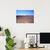 Arizona Meteor Crater print (Thuiskantoor)
