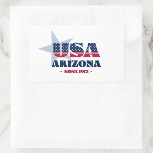 Arizona Mijn thuisstaat Sticker (Tas)