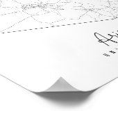 Arizona Minimal Street Map Poster (Hoek)