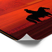 Arizona, Monument Valley, minimalistische stijl Poster (Hoek)