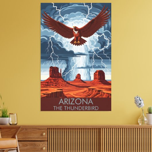 Arizona Monument Valley WPA Canvas Afdruk (Insitu (Woonkamer))