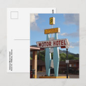 Arizona Motor Hotel aan Route 66 Briefkaart (Voorkant / Achterkant)
