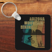 Arizona mountainbiken sleutelhanger (Voorkant)