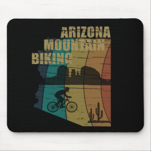 Arizona mountainbiken vintage muismat