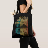 Arizona mountainbiken vintage tote bag (Dichtbij)