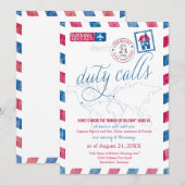 Arizona naar Duitsland Luchtpost Militaire Verhuiz Kaart (Voorkant / Achterkant)