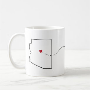 Arizona naar Florida - Heart2Heart Coffee-Mok Koffiemok