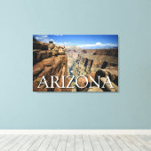 Arizona | Nationaal park Grand Canyon Canvas Afdruk (Insitu (Houten vloer))