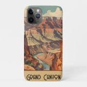 Arizona National Park Tech Stijl Case-Mate iPhone Case (Achterkant)