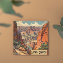 Arizona National Park Vakantie Plat Kaart