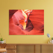 Arizona, Navajo Nation, Lower Antelope Canyon Canvas Afdruk (Insitu (Woonkamer))