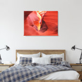 Arizona, Navajo Nation, Lower Antelope Canyon Canvas Afdruk (Insitu (Slaapkamer))