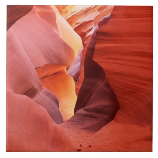 Arizona, Navajo Nation, Lower Antelope Canyon Tegeltje (Voorkant)
