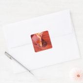 Arizona, Navajo Nation, Lower Antelope Canyon Vierkante Sticker (Envelop)