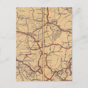 Arizona, New Mexico Briefkaart