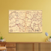Arizona, New Mexico Canvas Afdruk (Insitu (Woonkamer))