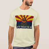 Arizona: Niet op mij lezen () T-shirt (Voorkant)