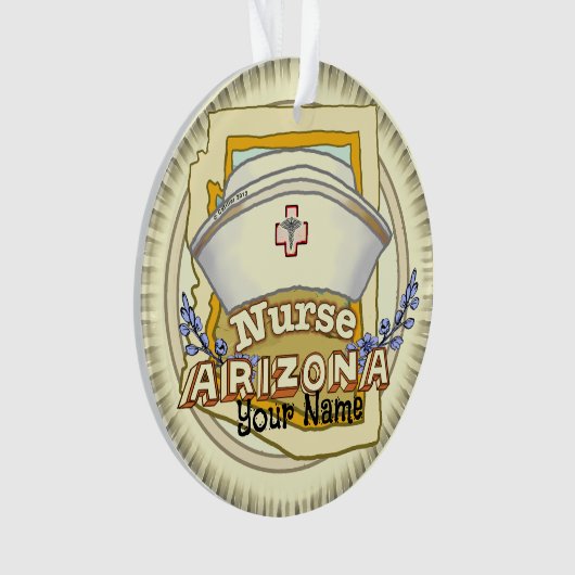 Arizona Nurse Ornament (voorkant)