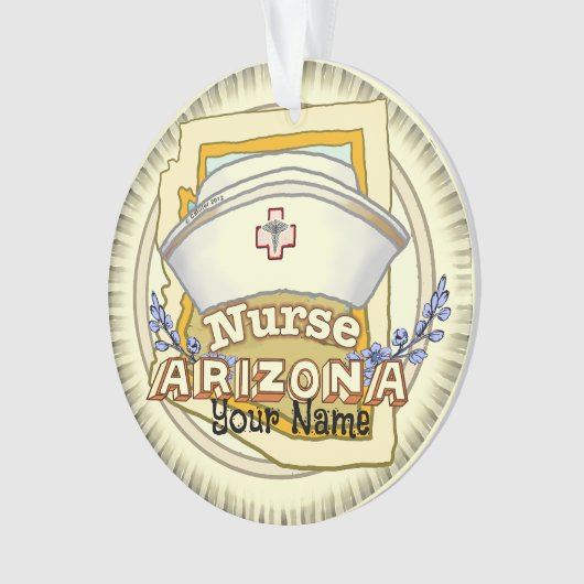 Arizona Nurse Ornament (voorkant)
