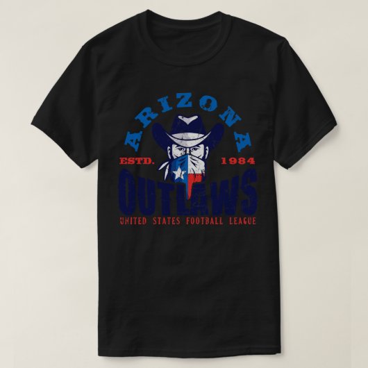 Arizona Outlaws T-shirt (Design voorkant)