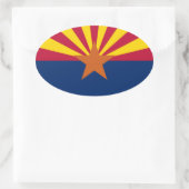 Arizona Ovale Sticker (Tas)