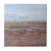 Arizona Painted Desert Tegeltje (Voorkant)