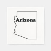 Arizona Paper Napkin Servet (Voorkant)